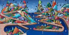 RARE Original Haitian painting
