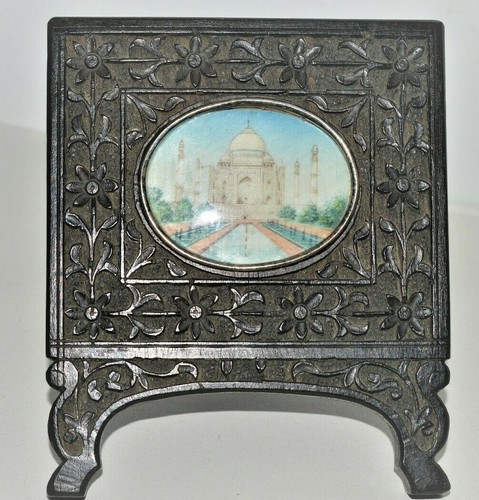 Miniature peinte ancienne taj - -miniature,