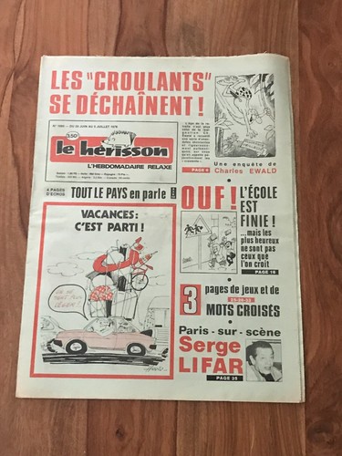 Journal hérisson 1680 - n°,