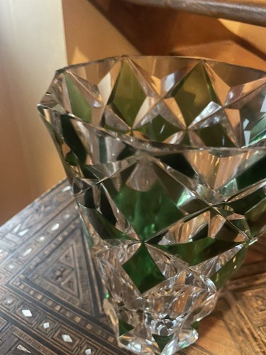 Vase louis vert 25 hauteur - 25,