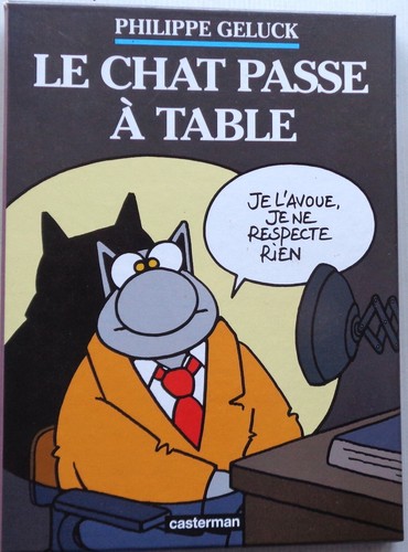 Chat passe table coffret - passe,