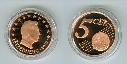 Luxembourg centimes proof - 5,