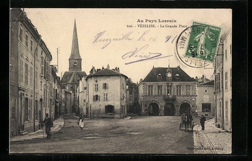 Cpa vézelise grande - cpa,