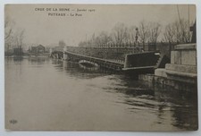 Carte Postale Ancienne Puteaux, Inondation De 1910