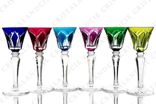Six verres liqueur camargue - six, à
