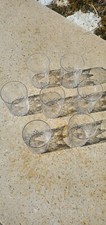 BACCARAT lot de 7 anciens