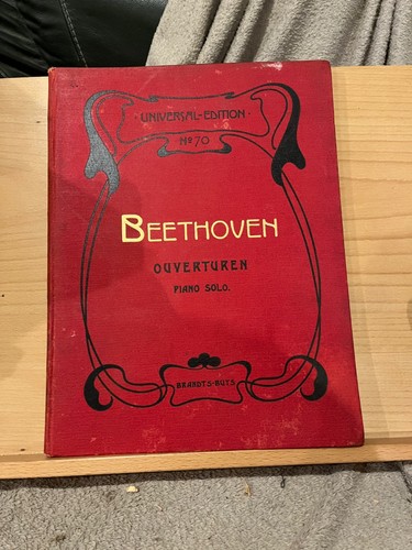 Beethoven ouvertures partition - beethoven,