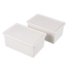  2 Pcs Boite De Rangement