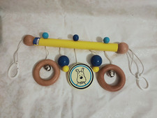 Tintin ancien mobile en bois