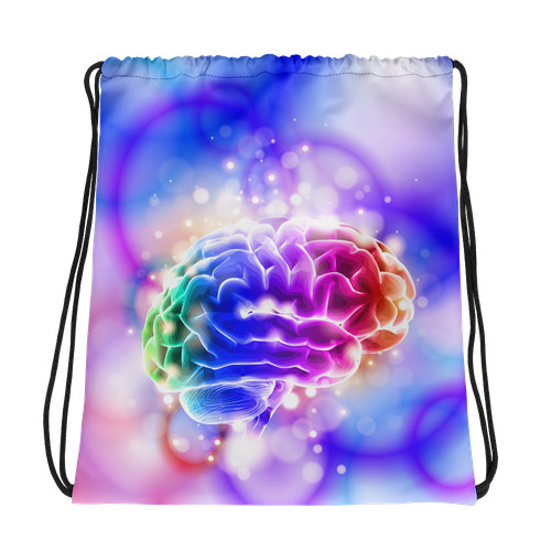 New colorful drawstring bag - new,