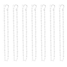  8pcs chaîne suspendue pour mangeoires à oiseaux planteurs lanternes panier de