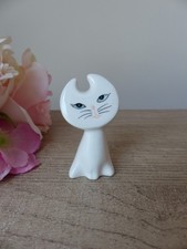 Figurine chat en céramique
