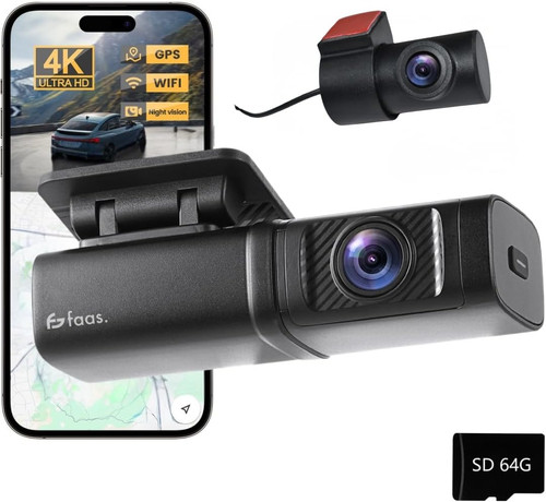 Faas s80 dashcam - faas, 4k