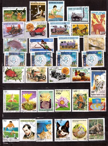 Zy2871 benin timbres - 34,