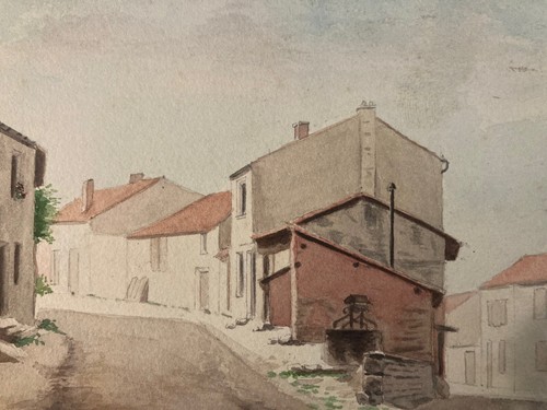 Belle peinture aquarelle - belle,