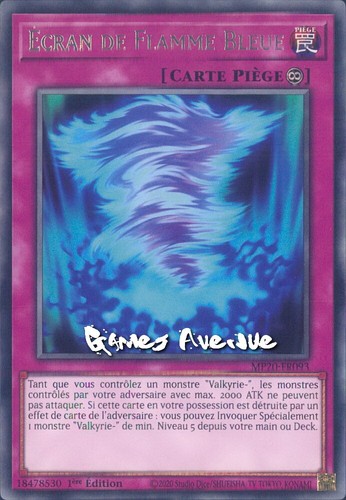 Ecran de flamme - yu-gi-oh,