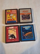 Lot Jeu Vidéo Atari 2600 Snoopy Space Chase Radar Lock Phoenix 