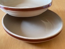 Lot de 2 Assiettes creuses en