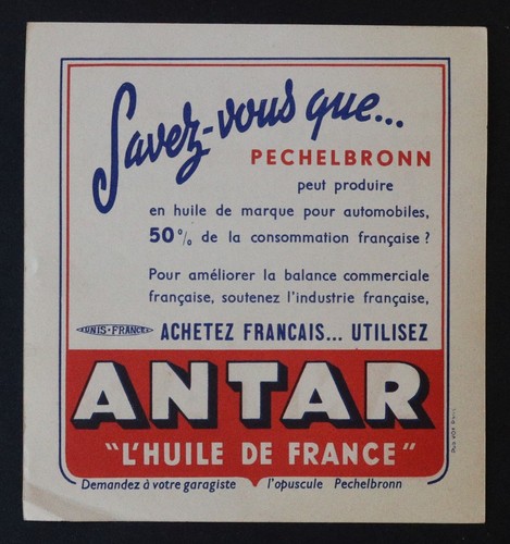 Publicité automobile huile - publicité,