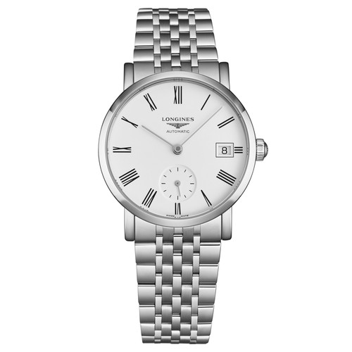 Longines elegant white dial - longines,