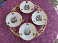 4 Assiettes Plates Limcolor G