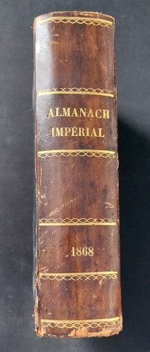 Grand almanach impérial 1868 - grand,