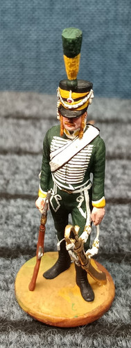 Soldat plomb chasseur à - en,