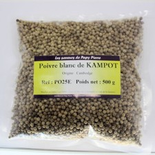 Poivre blanc IGP de kampot