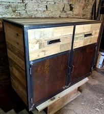 Buffet Bois Et Métal 