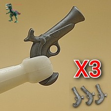 X3 Playmobil pistolet pirates-trabu-arme médiévale-bateau-corsaire-boucanier