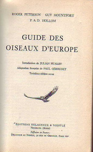 Oiseau guide des - guide,