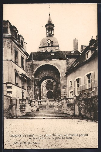 Cpa joigny yonne la porte - joigny, /yonne,