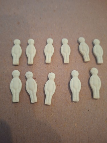 Lot anciennes fèves en - lot,
