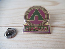 airwalk lifestyle skateboard shoes vintage pin badge