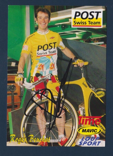 Cyclisme carte cycliste - carte, roger