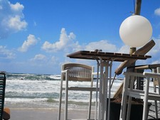 TEL AVIV BEACH ISRAEL picture photo image virtual postcard #030J3f Helena Baru