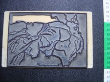 Tampon encreur scolaire enseignant ecole ALPES et VALLEE du RHONE Geographie