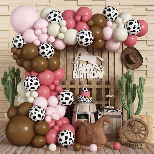 139pcs western cowgirl balloon - 139pcs,