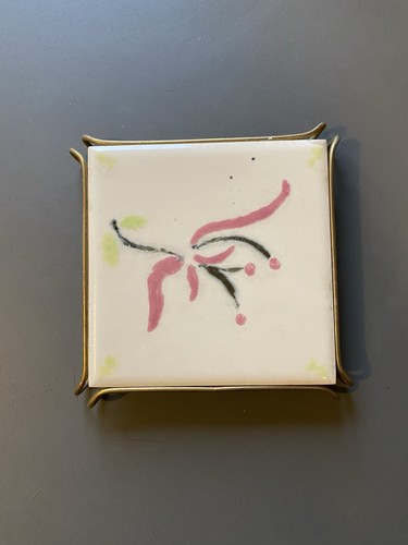 Ancien dessous plat carreau - ancien,