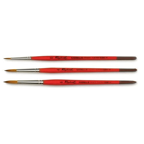 Lot pinceaux ronds - lot, 3