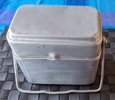 Ancienne GAMELLE de militaire en aluminium (Vintage)