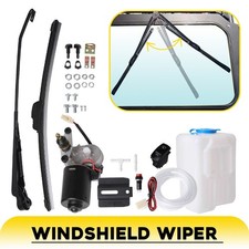 12V UTV Electric Windshield