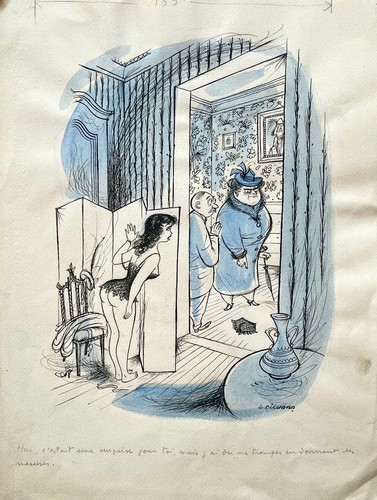 Superbe dessin original