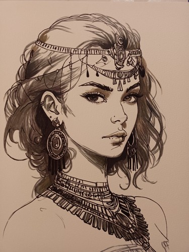 Dessin original dedicace - original, bd