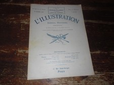 A VOIR ! ANCIEN JOURNAL " L'ILLUSTRATION " 1917