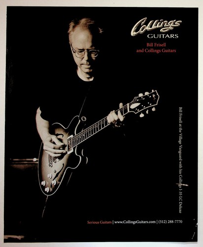 Bill frisell collings - frisell, guitars