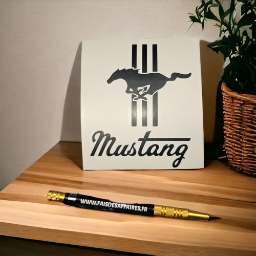 Stickers autocollant mustang - autocollant,