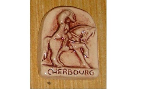 Fève publicitaire cherbourg - fève,