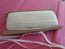 mercerie ancienne 1930/1950 lacet pour dentelle de Luxeuil 83 mètres ( 8300 cm)