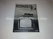 Philips TV television ad clipping Germany 1970s